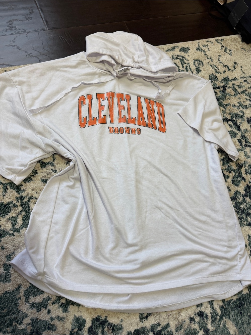 Cleveland Browns Long Tee w/ Hood